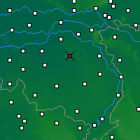 Nearby Forecast Locations - Uden - Kaart