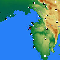 Nearby Forecast Locations - Umag - Kaart