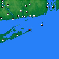 Nearby Forecast Locations - Montauk - Kaart