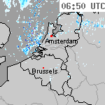 Radarbeelden van Nederland 08:20 UTC