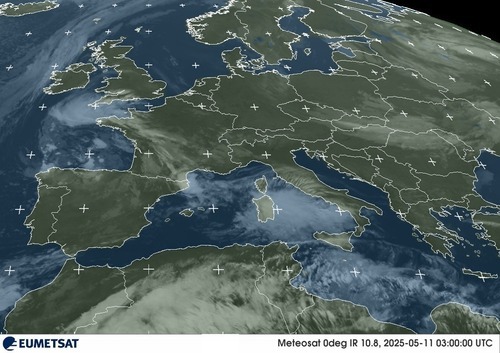 Satellietbeeld Italië!