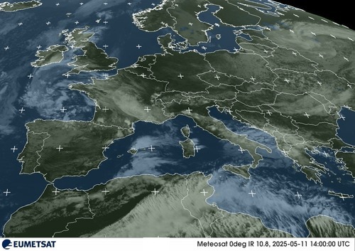 Satellietbeeld Spanje!