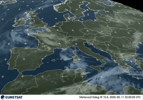 Satellietbeeld Frankrijk!