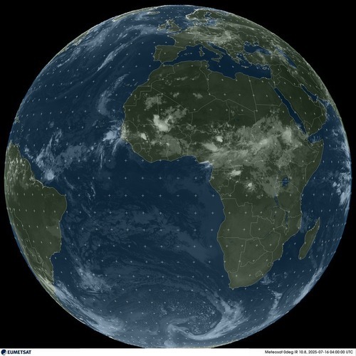 Satellietbeeld Zuid-Afrika!