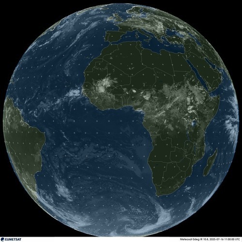 Satellietbeeld Zuid-Afrika!