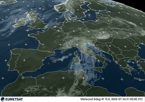 Satellietbeeld Griekenland!