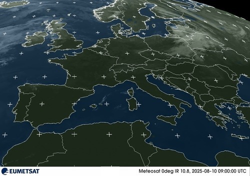 Satellietbeeld Hongarije!