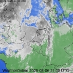 Satellietbeelden van Nederland