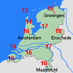 Verwachting wo, 07-05 Nederland