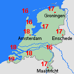 Verwachting do, 08-05 Nederland